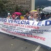 Plantón del Magisterio frente al concejo de Bogota 30 de mayo de 2017